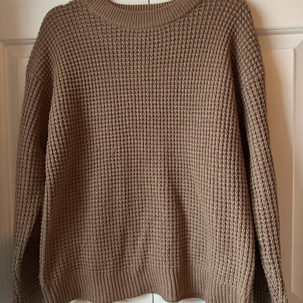 Brown sweater, medium